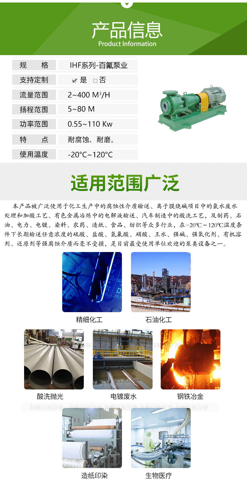 IHF型氟塑料離心泵（bèng）(圖3)